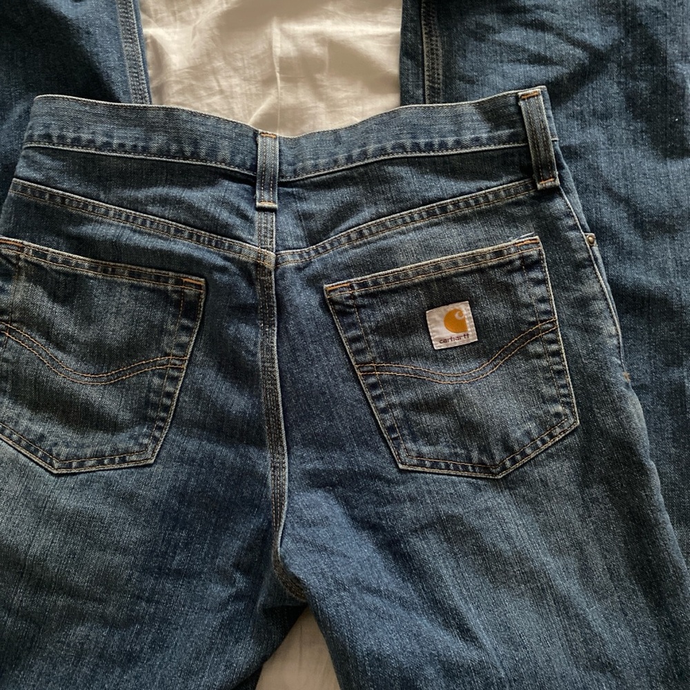 Carhartt blue jeans, 30x34 relaxed fit